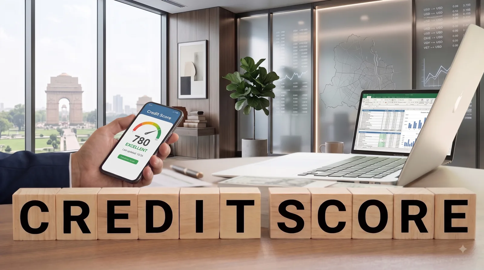 Borrower reviewing salary, income and affordability before applying for an online personal loan